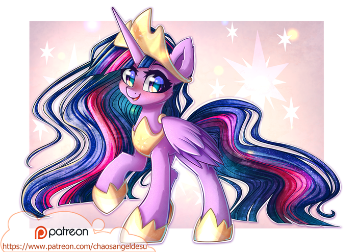   My Little Pony, Ponyart, Twilight Sparkle, MLP Season 9, Chaosangeldesu