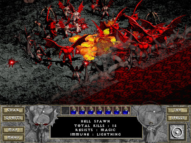 History of Diablo development. Part 1. From Diablo (1996) to Diablo 2: Lord of Destruction (2001) - Diablo, Blizzard, Story, Longpost