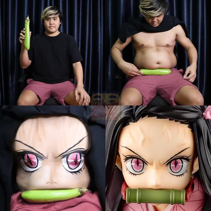 Low cost cosplay by Kimetsu No Yaiba - Lowcost cosplay, Cosplay, Anime, Kimetsu no yaiba, Nezuko Kamado, Tanjirou Kamado, Agatsuma Zenitsu, Longpost