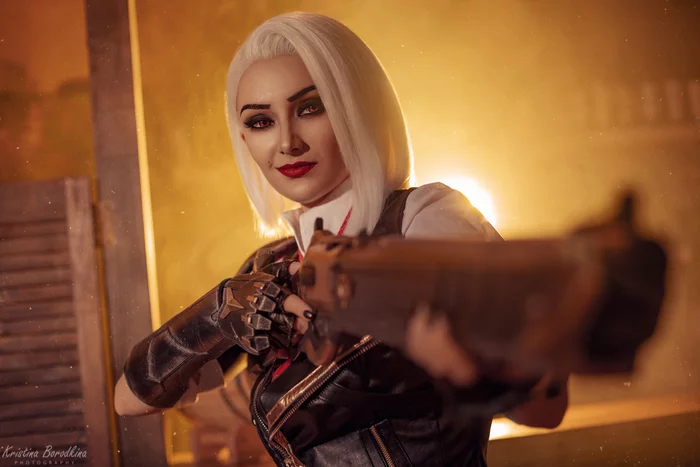 Ashe by Vixena Siren - Cosplay, Russian cosplay, Overwatch, Ashe, Video game, Beautiful girl, Cowboys, Longpost, Girls