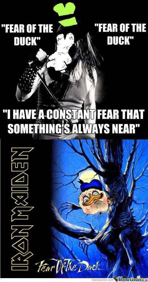 Iron Maiden — Fear of the~ - Iron maiden, Fear of the Dark, It seemed, Humor, Images, Longpost