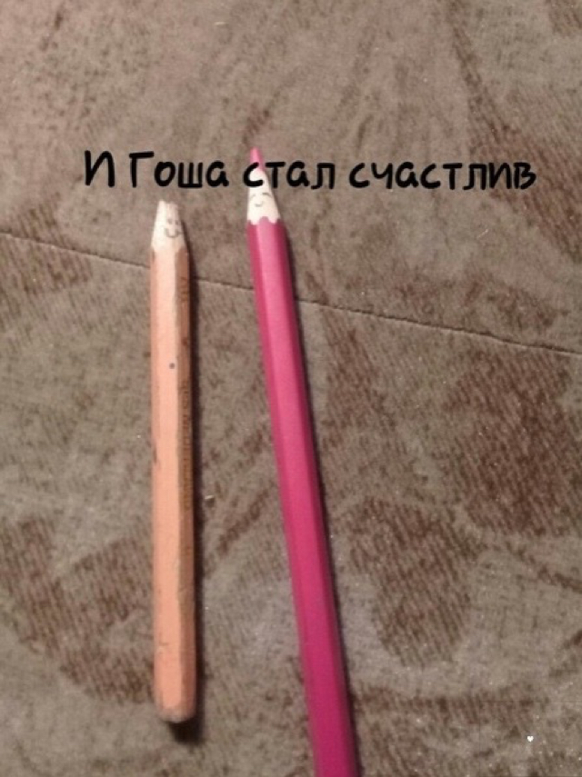 Pencil Gosha - Story, Pencil, Longpost