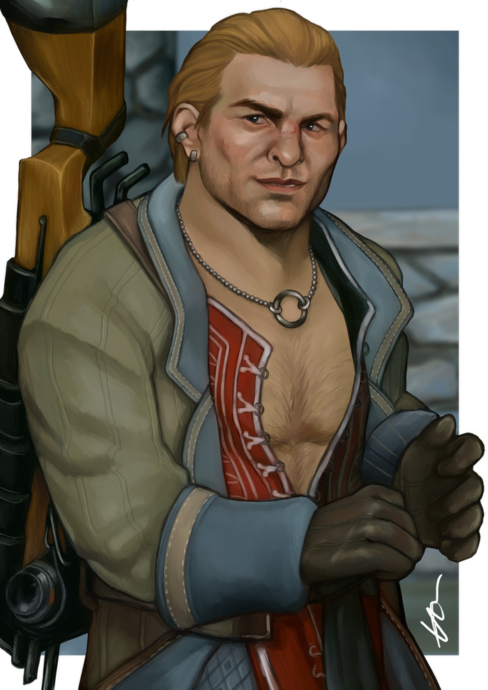 Dragon Age Inquisition Varric Tethras