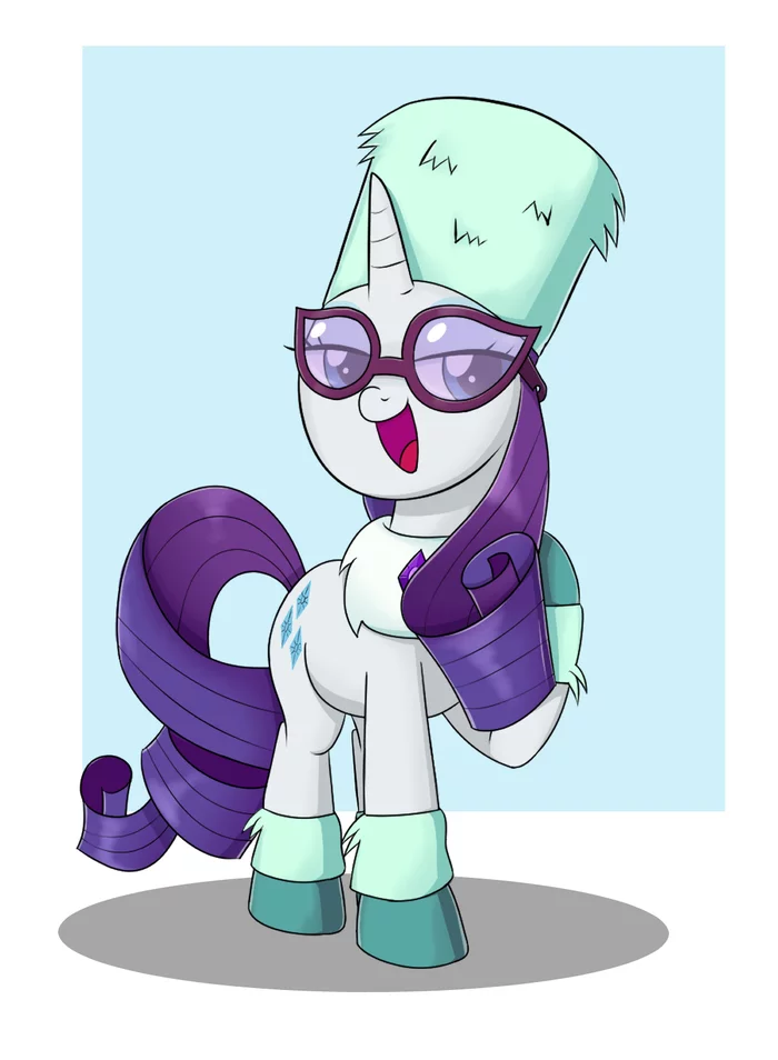 Рэрити - My Little Pony, PonyArt, Rarity, Mew-Me