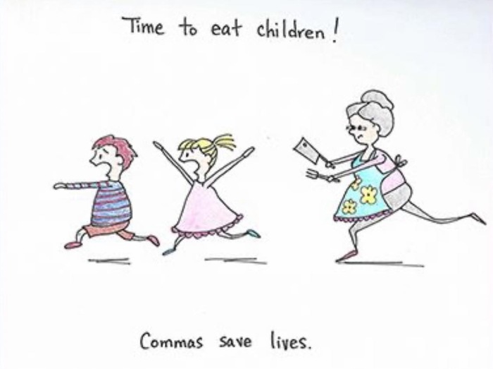 Commas decide destinies - Comics, Comma, Commas decide