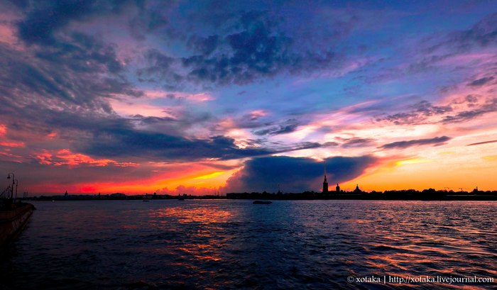 Давний летний закат