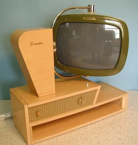 Vintage 60s TV - TV set, Retro, Design, 60th