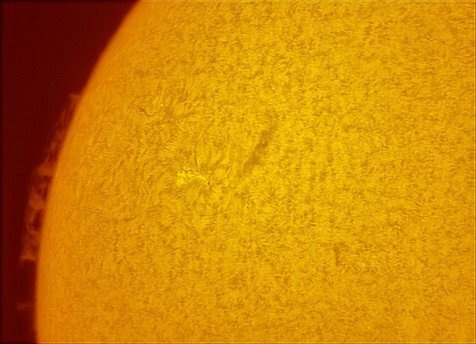 Sunshine everyone! - My, The sun, Star, Prominences, Telescope, Solar Telescope, Flash, Longpost