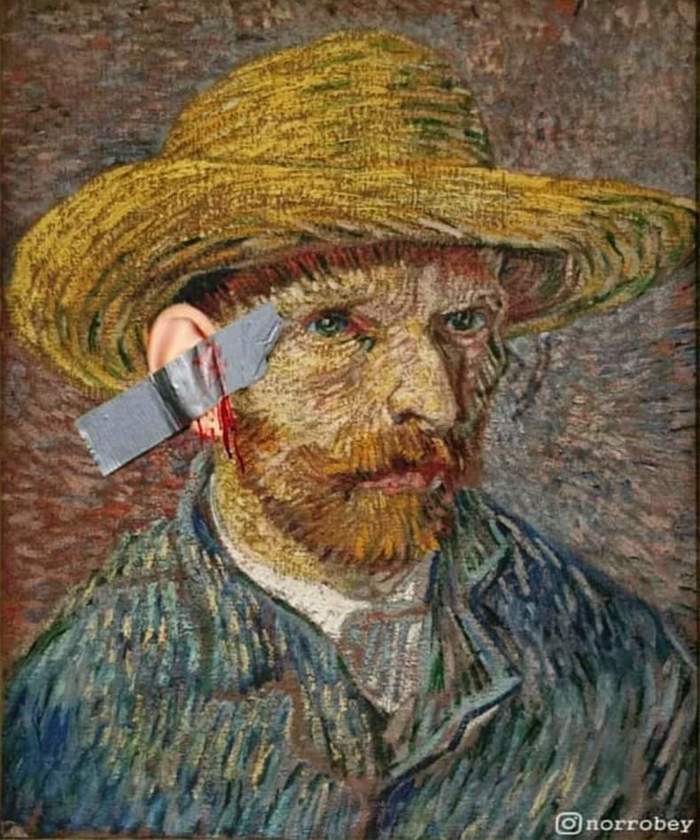 They say it's so fashionable now - Art, Scotch, van Gogh