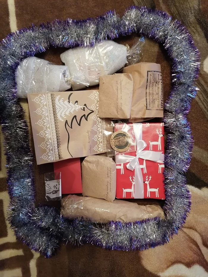 ADM 2019-2020. Murom-Medvedevo - My, New Year's gift exchange, Good mood, Longpost, Secret Santa, Gift exchange, Gift exchange report