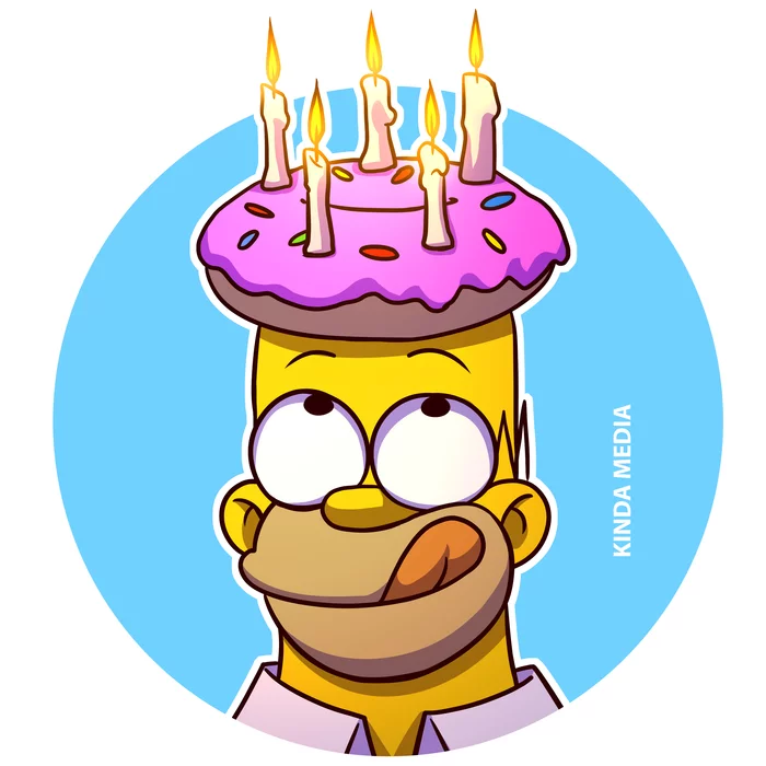 Today The Simpsons turns 30 years old! - My, The Simpsons, Kinda Media, Holidays