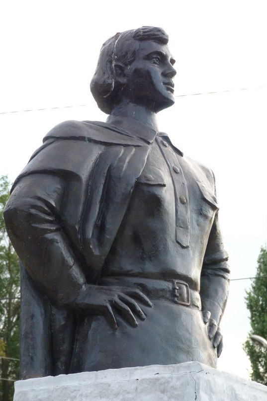 Anna Gaiterova (To be remembered) - The Great Patriotic War, Oryol Region, Dace, Heroes, The photo, Pedestal, Longpost