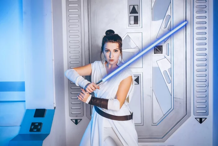 Cosplay - Star Wars - Rey - My, Cosplay, Star Wars Rebels, Rey, Kylo Ren, The photo, Longpost, Star Wars