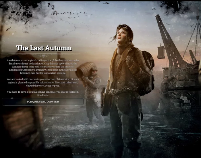 The Last Autumn Addition to Frostpunk - Frostpunk, Games, Computer games, Fan theories, Longpost