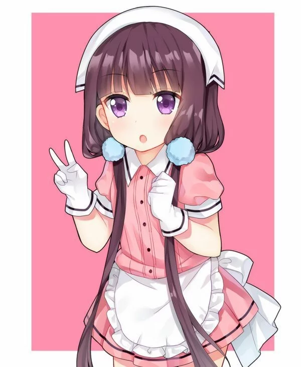 Mike Sakuranomiya - Anime, Anime art, Art, Blend S, Housemaid, A selection, Longpost, Sakuranomiya maika