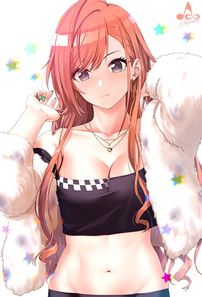 Natsuha Arisugawa - Anime, Art, Anime art, Idolmaster shiny colors, The idolmaster, Arisugawa natsuha, Girls, Infinote