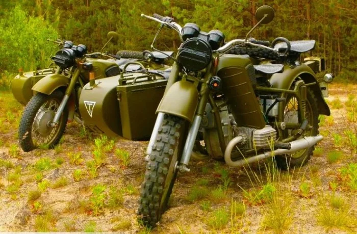 Military Dnepr MV-650 [how it differed from the usual Dnepr] - Motorcycles, Motorcycle Dnepr, Made in USSR, Story, Soviet army, Video, Longpost, Moto