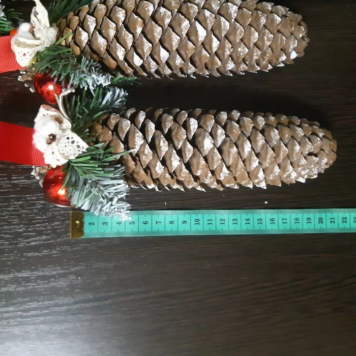 Pikabushnik cones - New Year, Cones, Decoration, Needlework without process, Longpost