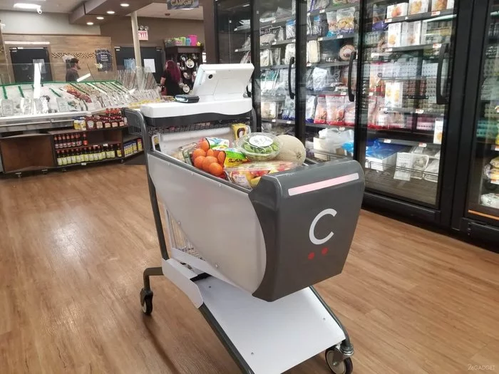 Smart carts - Supermarket, Innovations, Grocery trolley