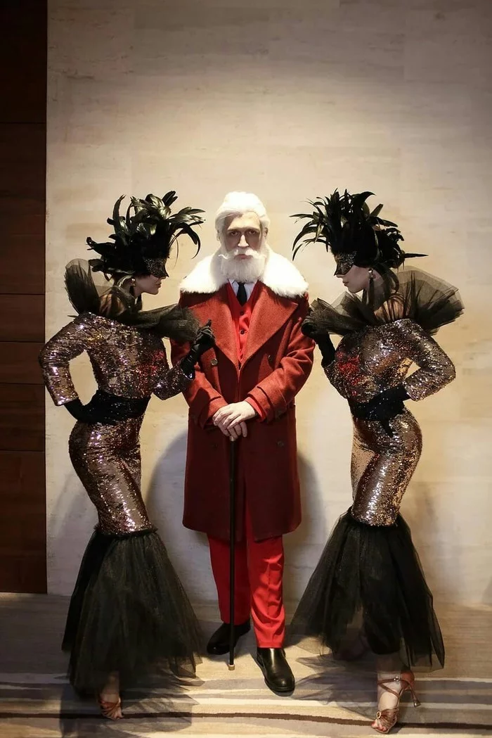 This Santa Claus will take your girlfriend away - My, Father Frost, Stylishly