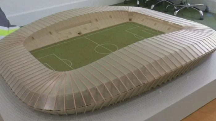 A wooden football stadium will be built in the UK - Wood products, Sport, Technologies