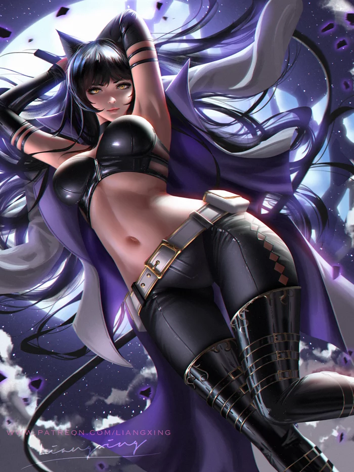 Blake Belladonna by Liang Xing - RWBY, Blake belladonna, Art, Drawing, Anime art, Serials, Girls, Liang xing