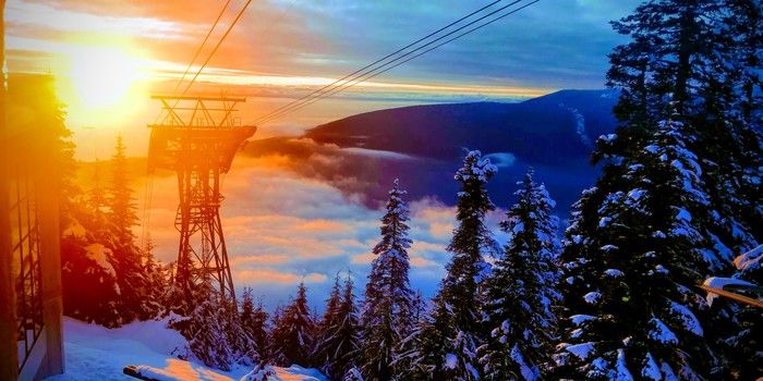 Grouse mountain, North Vancouver , On Top of the World, 