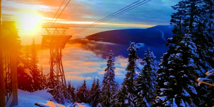 Grouse mountain, North Vancouver - Моё, Канада, On Top of the World, Фотография