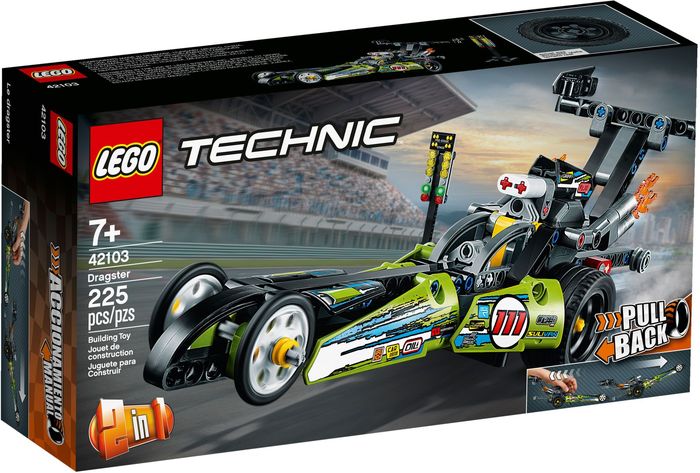 Лего 42103 драгстер и 42104 гоночный грузовик LEGO, LEGO Technic, Видео, Длиннопост