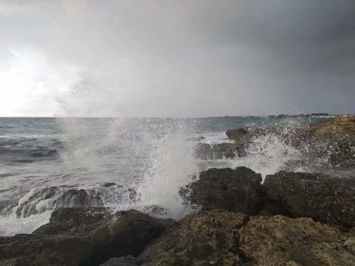 Coast of Cyprus - My, Sea, Cyprus, Shore, The photo