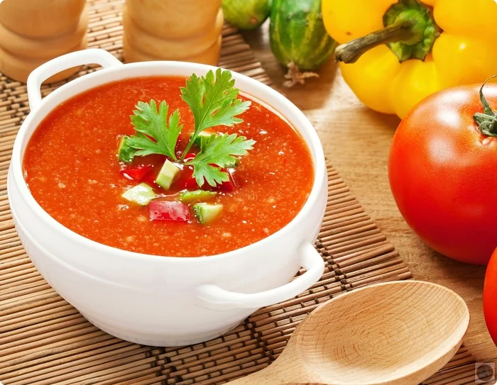 Gazpacho – Spanish soup “Gazpacho” - Food, Recipe, Soup, Longpost, Cooking, Gazpacho