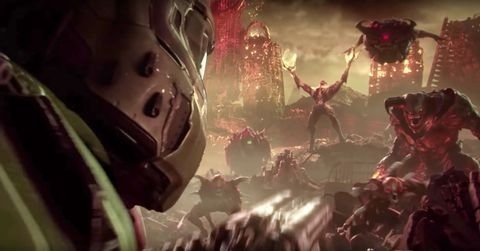 I found the original plot of the game Doom 2016 on the Internet. - My, Doom, Games, Paste