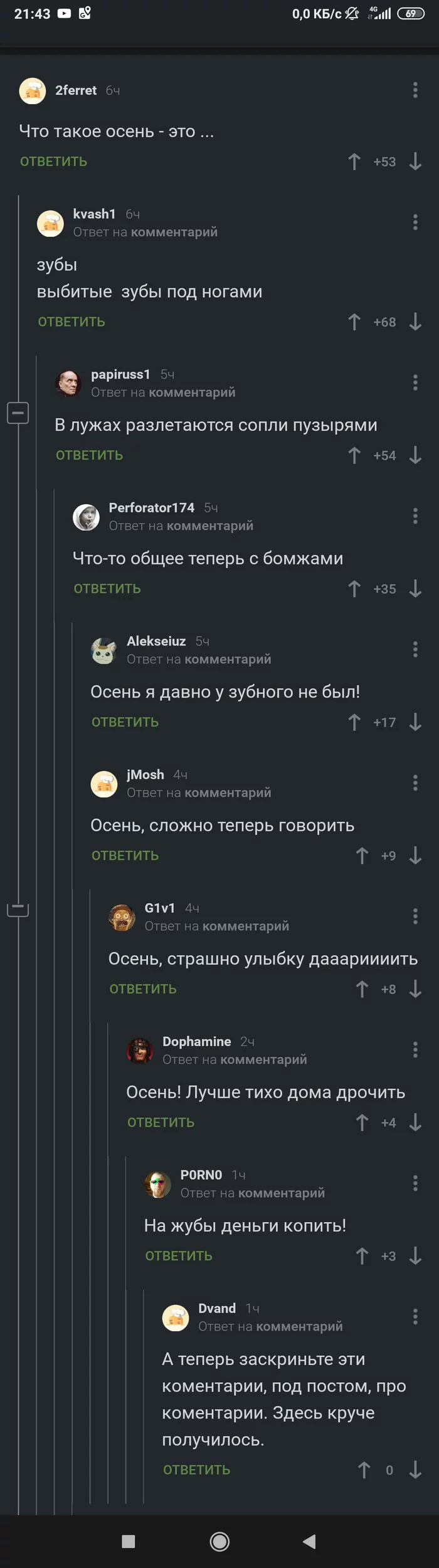 Screenshots of comments screenshots of comments... - Comments on Peekaboo, Screenshot, Longpost