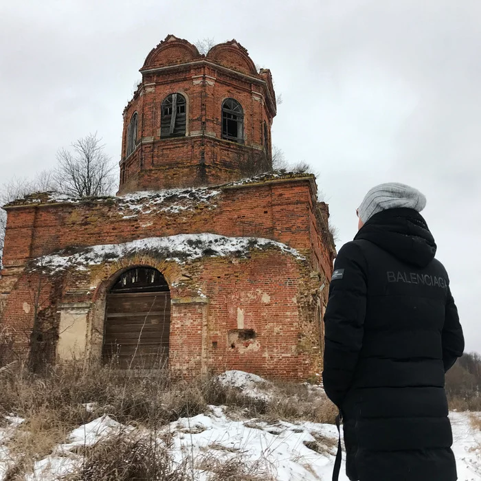 Фрески в заброшенной церкви - Моё, Путешествия, Заброшенное, Туризм, Храм, Церковь, История, Видео, Длиннопост