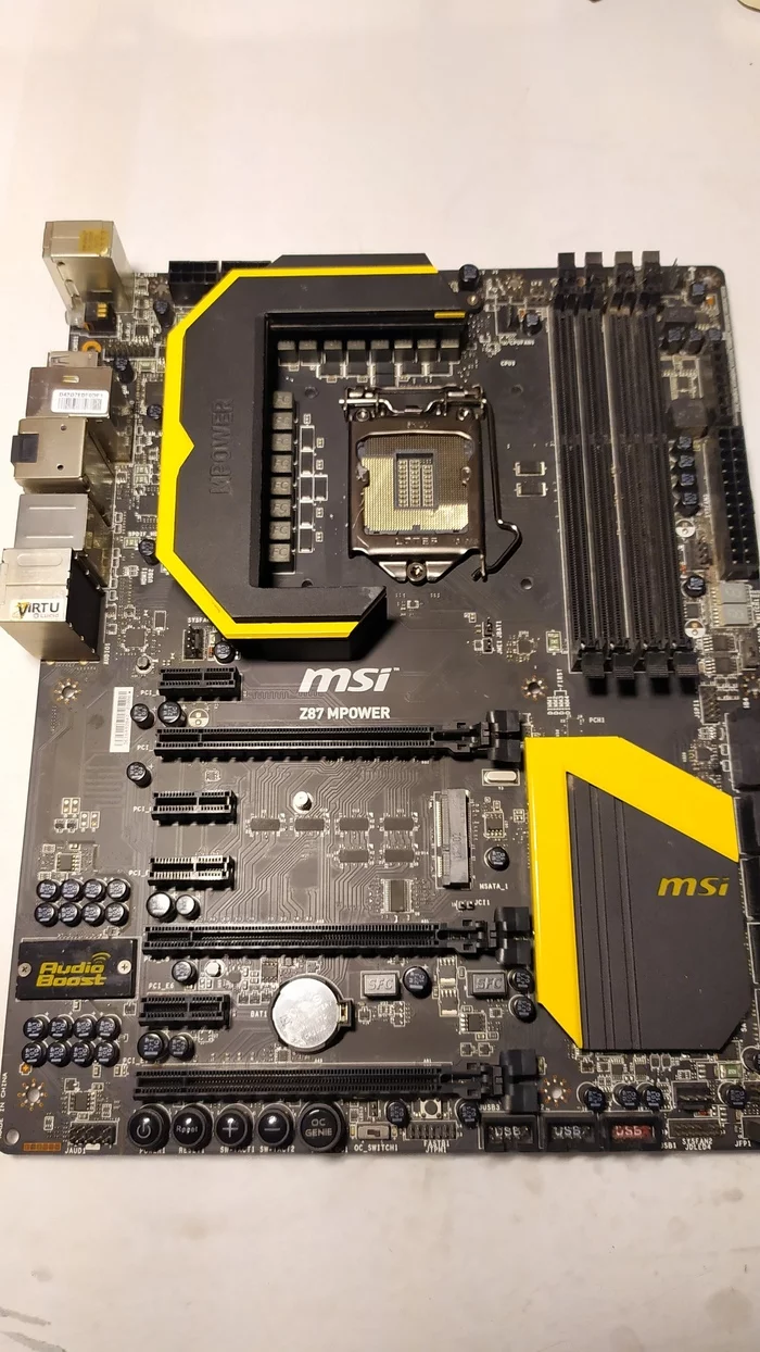 MSI Z87 MPOWER after failed CPU upgrade - My, Repair, Motherboard, Socket, Longpost