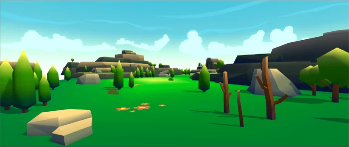 Skybox для Unity в Blender 2.8 EEVEE - Моё, Gamedev, Unity, Blender, Туториал, Длиннопост