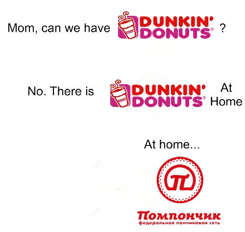 Пончики - Пончики, Dunkin Donuts, Помпон