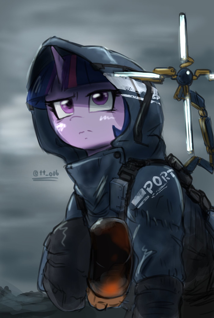 Death Stranding My Little Pony, Twilight Sparkle, Sunset Shimmer, Rarity, Death Stranding, , 