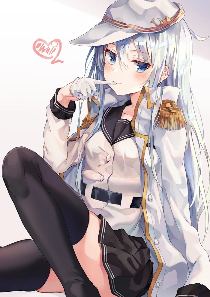 Verniy - Kantai Collection, Verniy, Anime Art, Аниме, Huwali dnwls3010