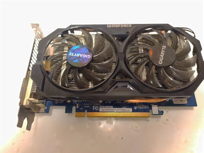 Gigabyte GTX 660 does not turn on after the death of the power supply - My, Repair, Video card, Longpost