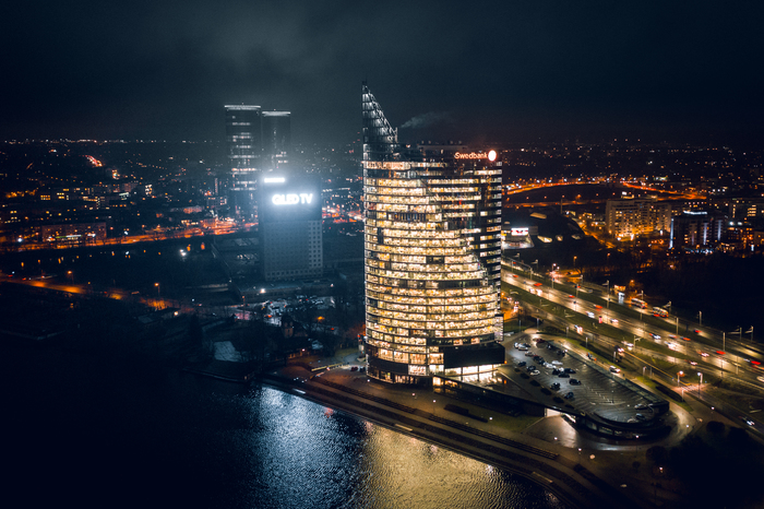 Латвия, Ночная Рига