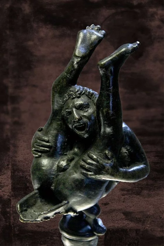 Roman oil lamp, circa 1st century. BC - NSFW, Historyporn, Story, The photo, Rome