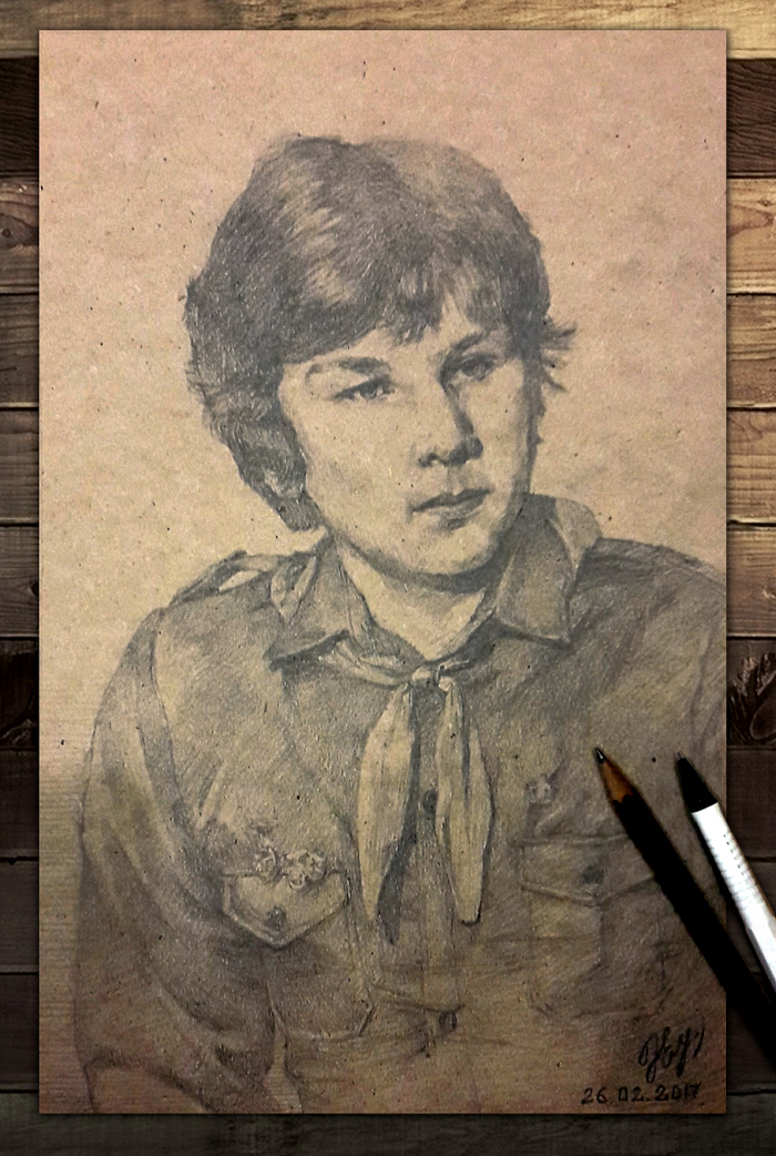 Портреты карандашом | Пикабу