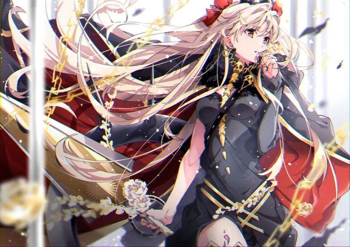 Ereshkigal (Fate) - Аниме, Арт, Anime Art, Ereshkigal, Fate, Fate Grand Order, Tohsaka Rin, Lancer