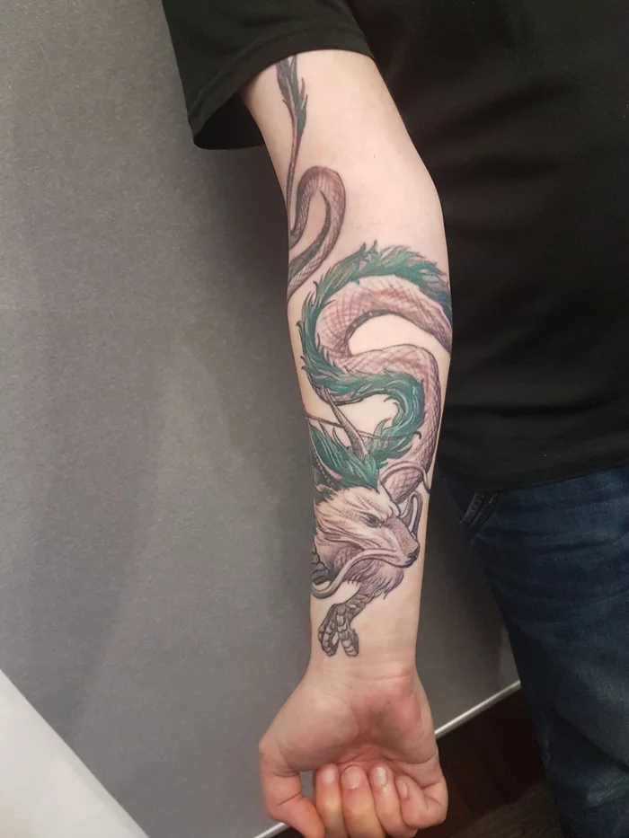 Tattoo - Haku! (Promise) - My, Promise Fulfilled, Promise, Tattoo, Tattoo Lovers League, Longpost