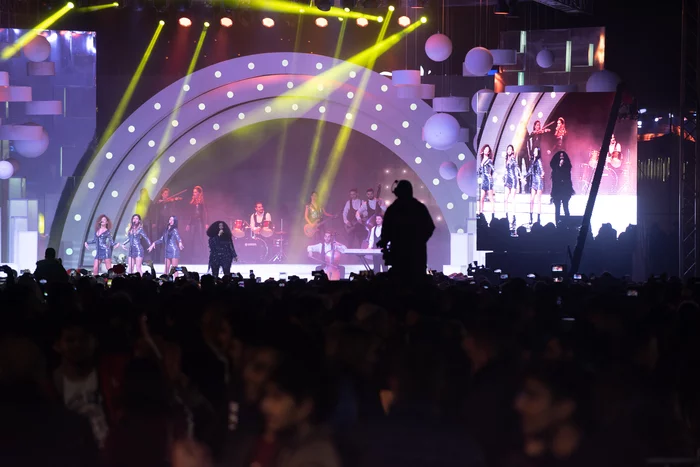 Concert on New Year's Eve in Tbilisi - My, New Year, Tbilisi, Concert, Reportage, Longpost