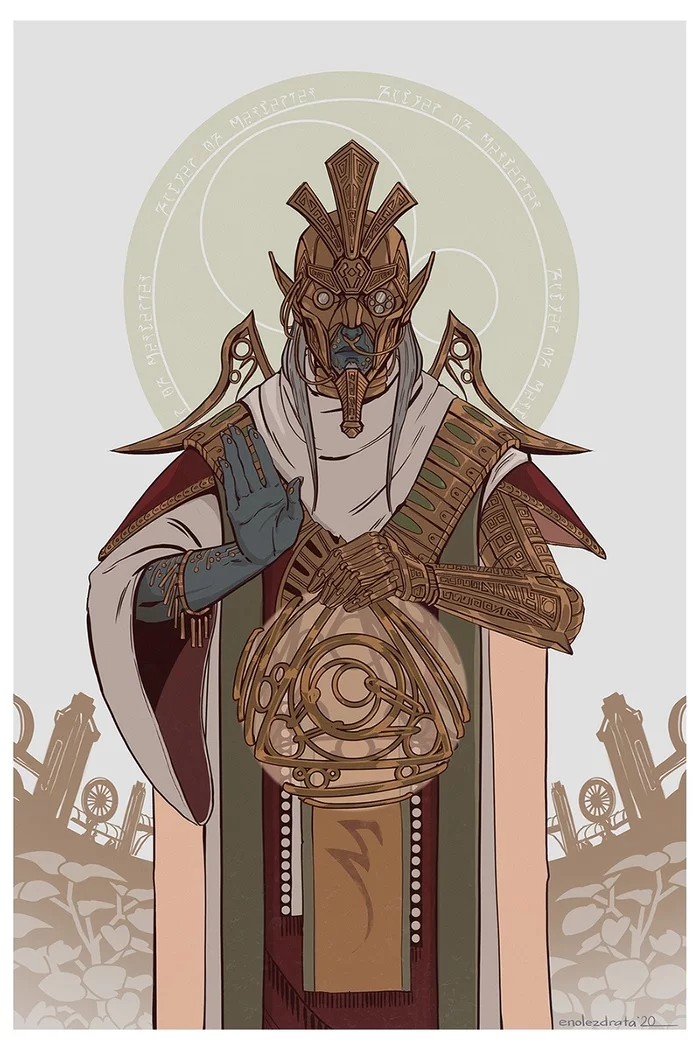 Sotha Sil - Sota Sil, Dunmers, The tribunal, The elder scrolls, Art, Drawing, The Elder Scrolls Online