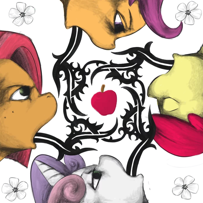 Red Hot Cutie Peppers - My Little Pony, Cutie Mark Crusaders, Babs Seed, Red hot chili peppers