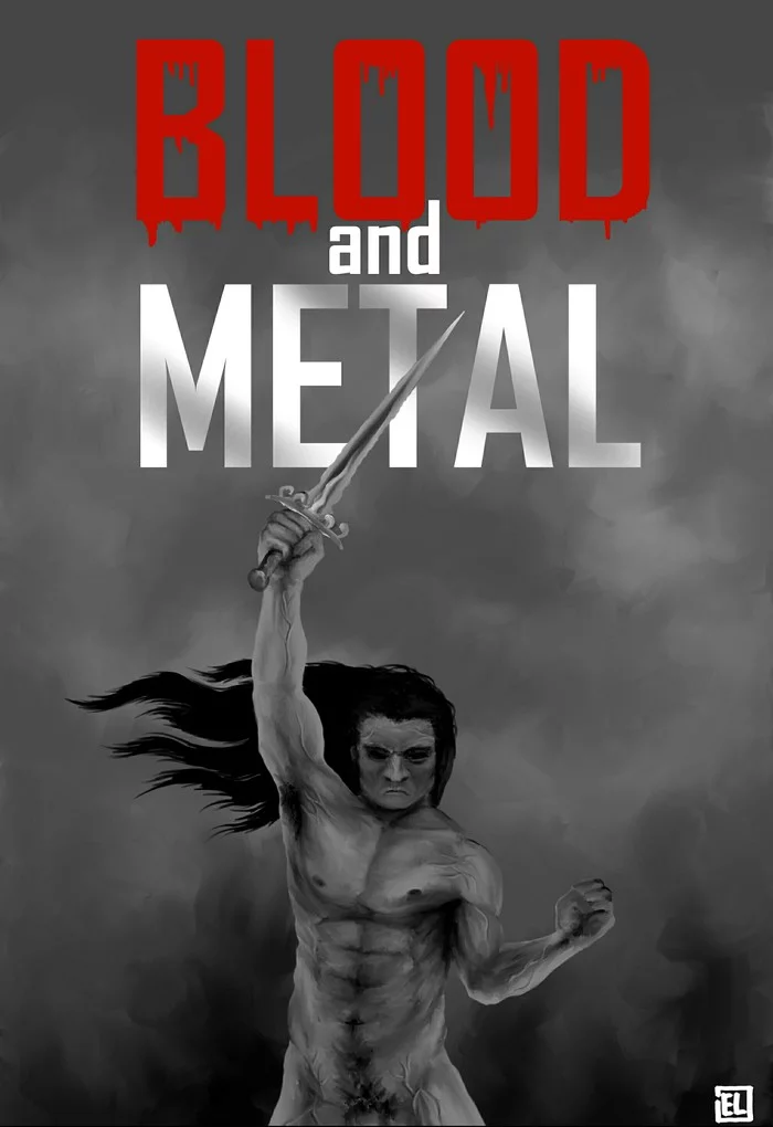 Blood and metal - Моё, Поиск, Мысли, Идея, Рисунок, Набросок, Соавторство, Длиннопост