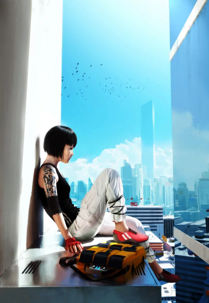 Overtake time - My, Time, Story, Mirrors edge, Fantasy, Humor, Parable, Longpost